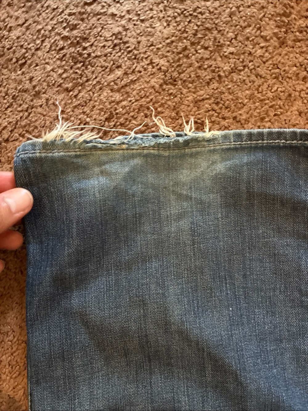 True Religion Denim Jeans - Light Blue Wash Bobby Big T - Picture 4 of 8